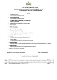 EWPC Meeting 24 February 2025